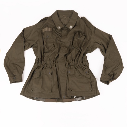 Italian Olive Green Combat Jacket 